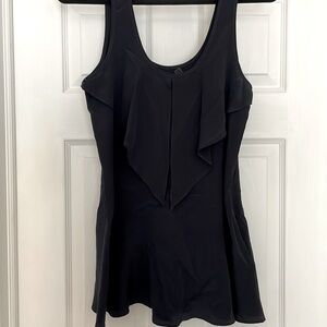 Navy, flowy, tank